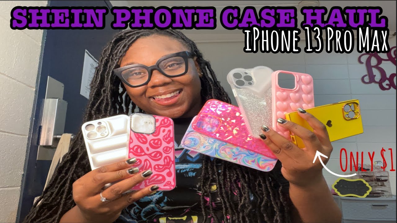 SHEIN PHONE CASE HAUL📲 IPHONE 13 PRO MAX ALL UNDER 3!!! ️ YouTube