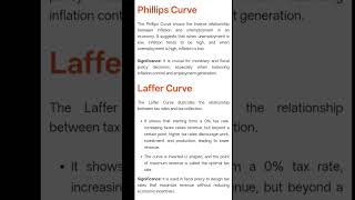 Philips Curve and Laffer Curve.👍🇮🇳