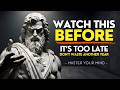 The One Mental Shift That Separates Wasted Years From a Life Well Lived | Stoicism.