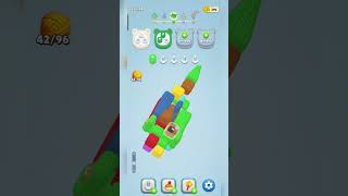 Wool Puzzle 3D Game. Level 48. Art of Wool Sort. Puzzle Game. Offline Game. Single Player Game...