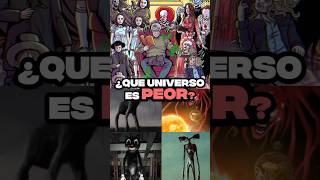 QUE UNIVERSO ES PEOR TREVOR HENDERSON o STEPHEN KING #shorts #trevorhenderson #stephenking