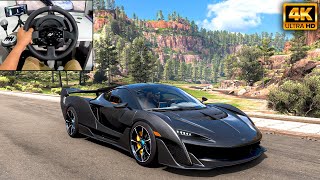 1200HP McLaren Sabre | Forza Horizon 5 | Thrustmaster T300RS gameplay