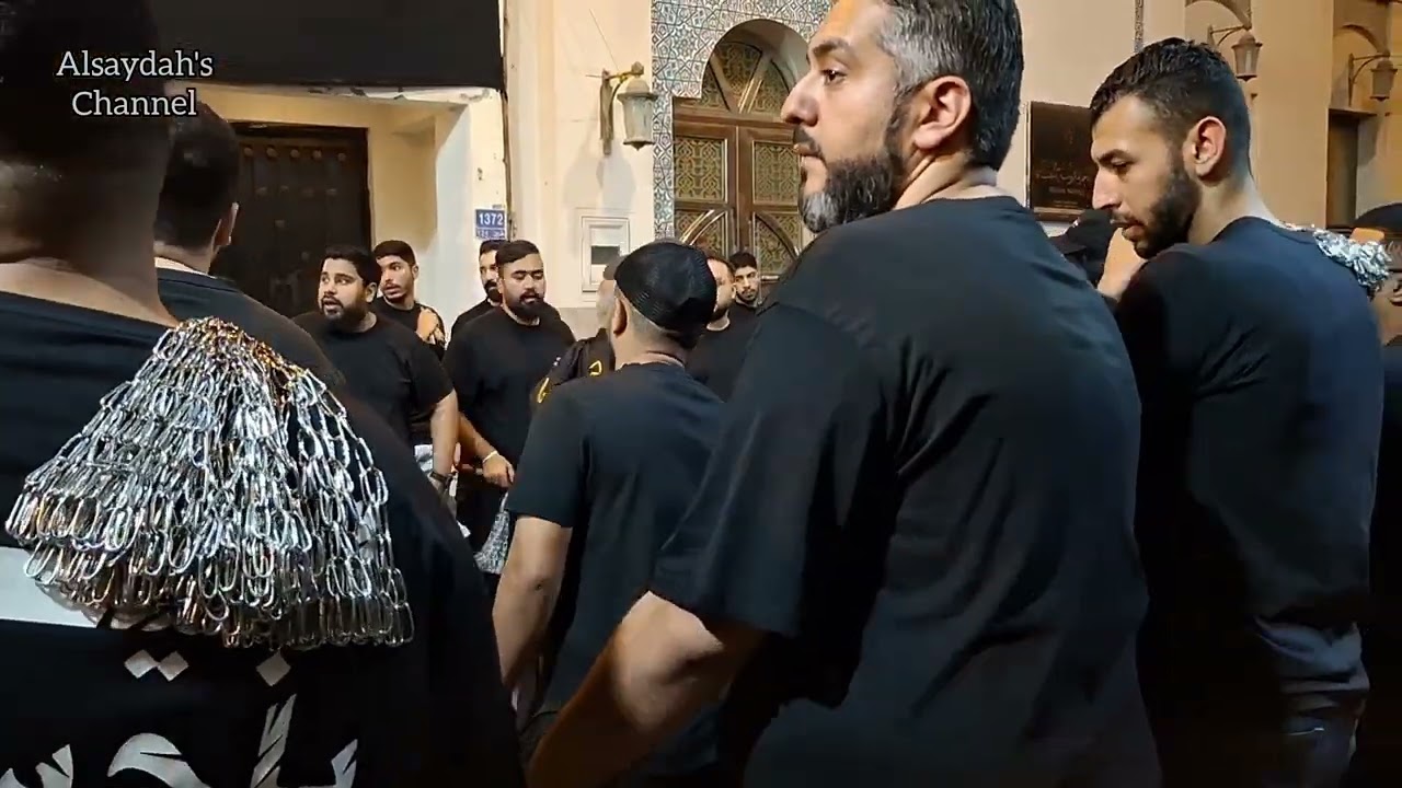 علي القصاب   موكب زنجيل الحاج عباس  المنامه ليلة سابع   1447