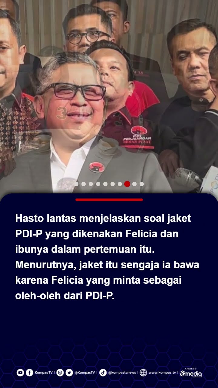 Hasto Bertemu Felicia Mantan Pacar Kaesang: Keluarganya Jadi Korban dan Memohon Keadilan #pdip