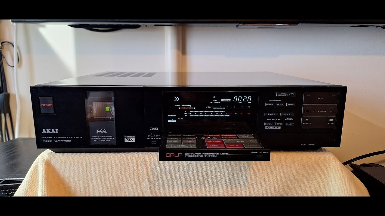 AKAI GX-R99 short music record test. - YouTube