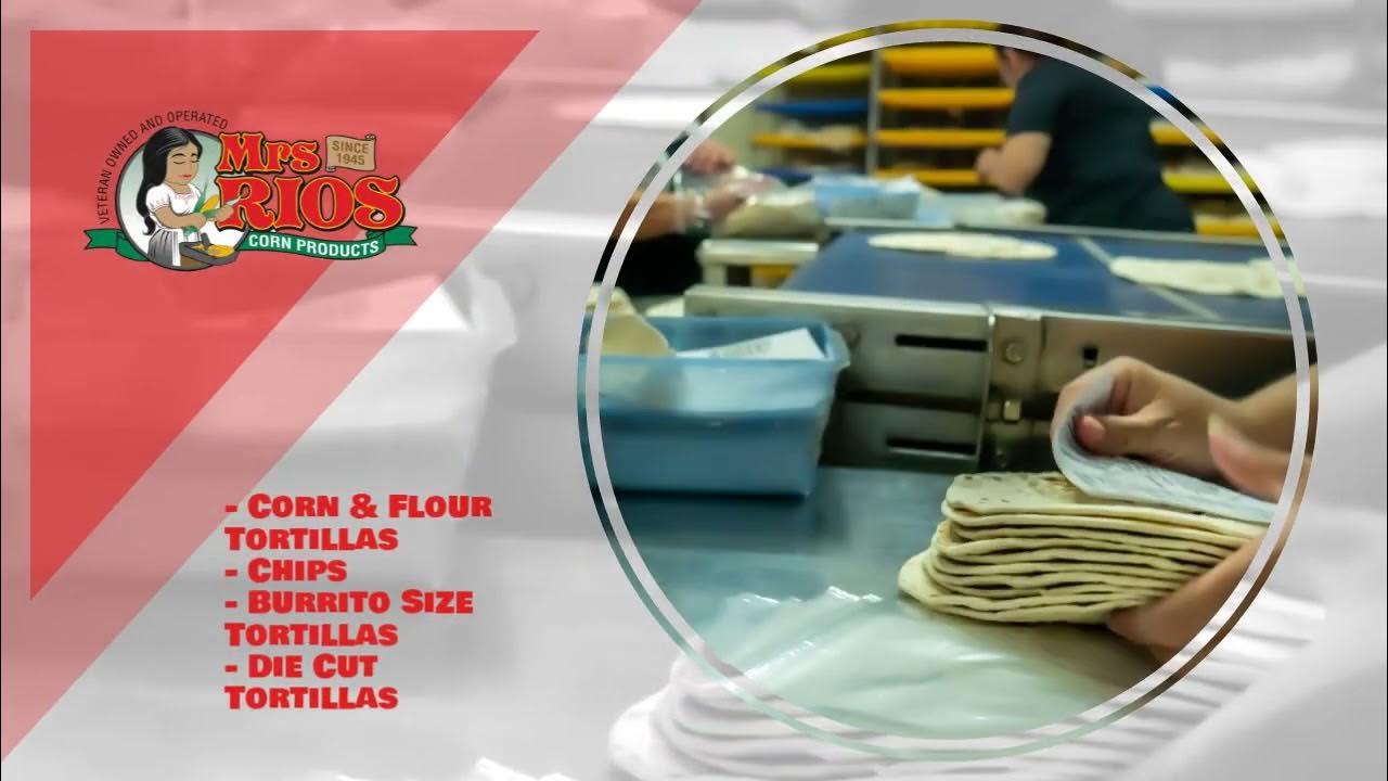  Corn & Flour Tortillas Chips Burrito Size Tortillas Die Cut