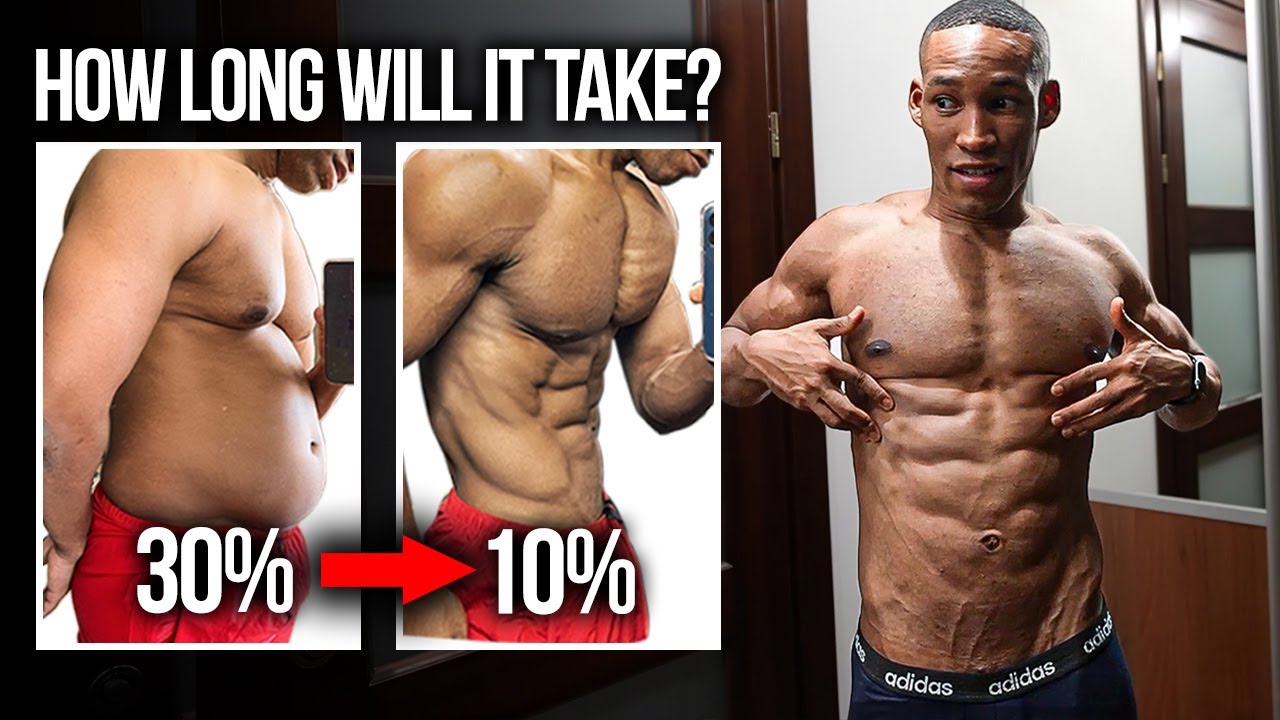 How to get an 8 pack in one day if my body fat percentage is 30