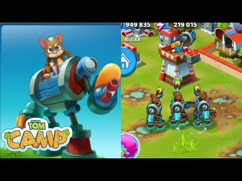 Talking Tom Camp - Full Mecha ATTACK!