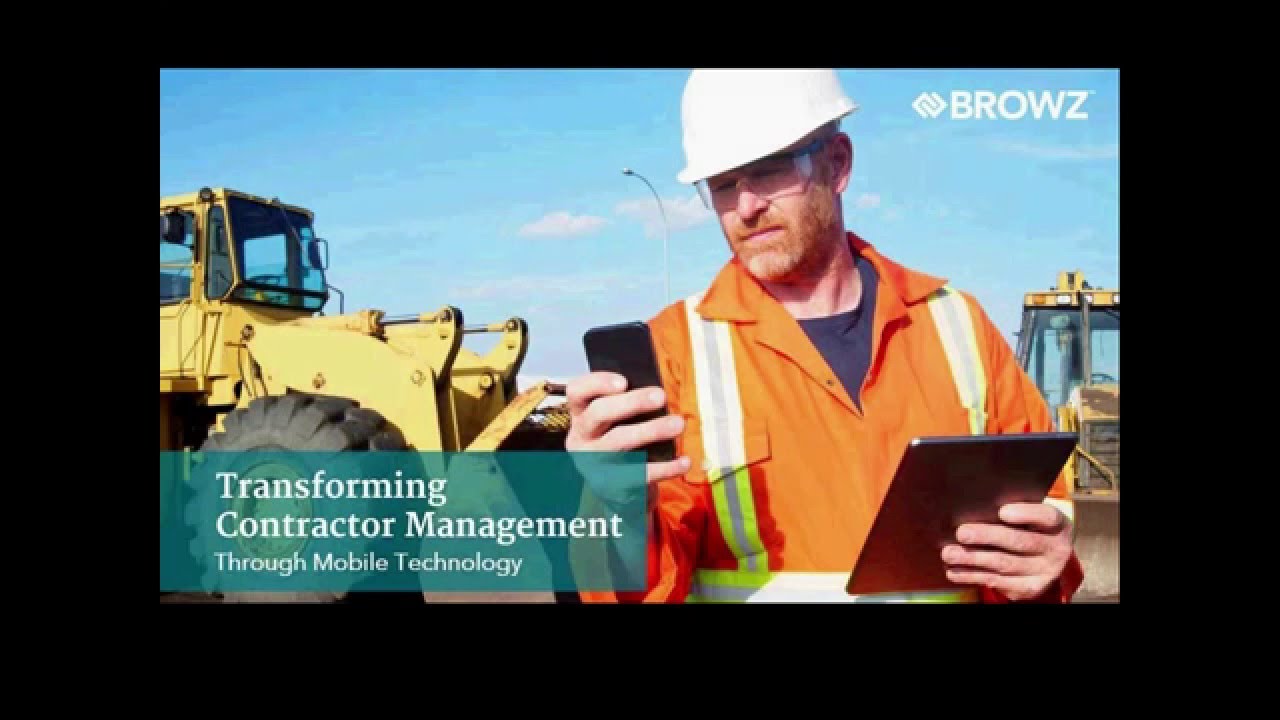 Transforming Contractor Management Through Mobile Technology - YouTube