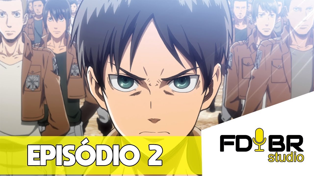 Shingeki no Kyojin Dublado EP.04 HD 1ª Temporada