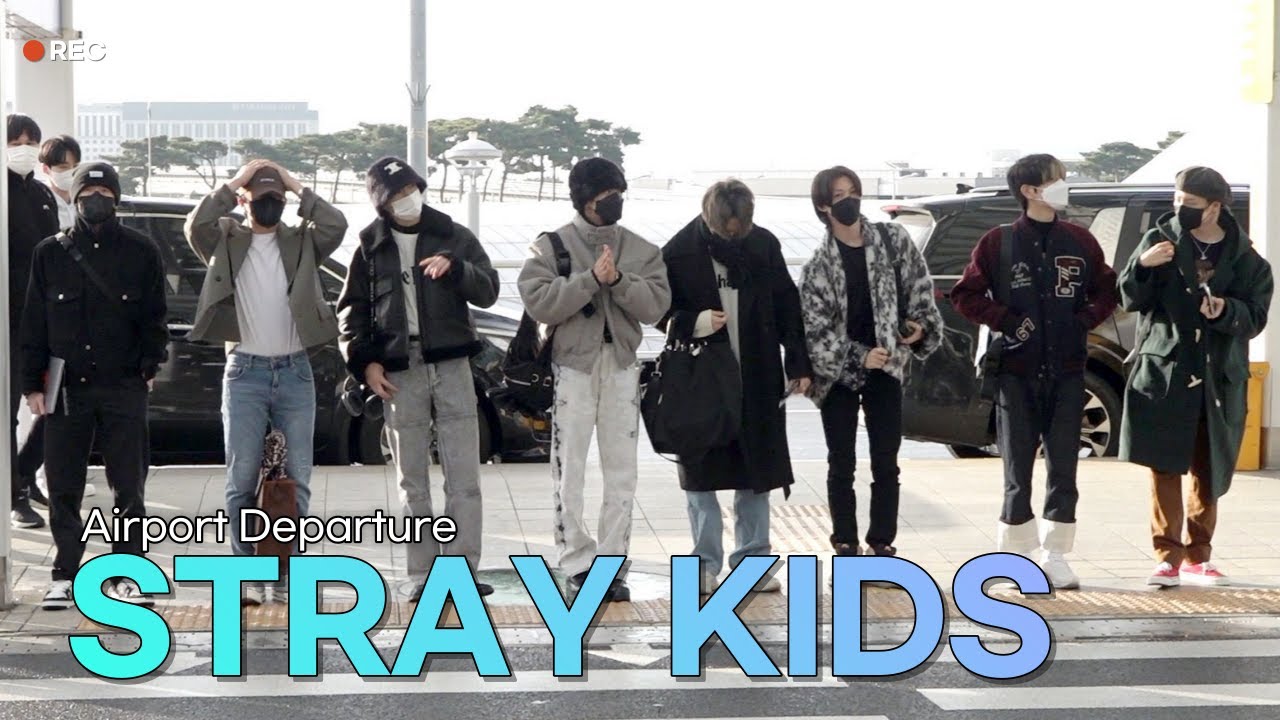 스트레이키즈(Stray Kids) '2022 MAMA' 인천공항 출국 | Stray Kids Airport Departure