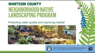 An Introduction to the Neighborhood Native Landscaping Program Wealth