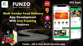 Food Delivery App || Multi Vendor Food Delivery App Like Swiggy and Zomato || Funzo - #FoodApp screenshot 5