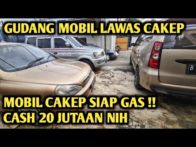 Mobil cakep nih !! Cash 20 jutaan di gudang Derosa class=