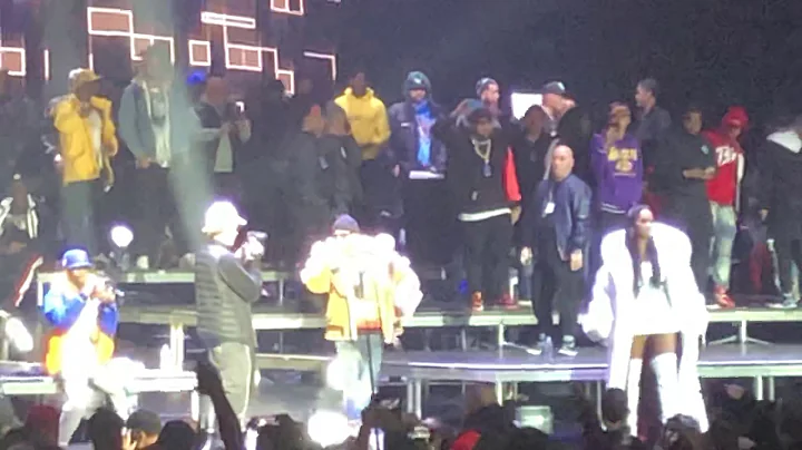 Fat Joe and Remy Ma BIG PUN tribute at Radio City Music Hall