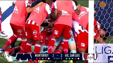 Monterrey vs Atlético San Luis 2 (1)-(3) 2 Resumen Repechaje Liga MX Clausura 2022