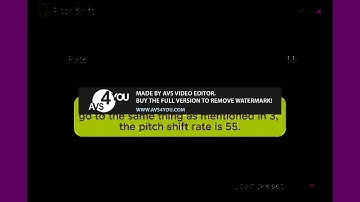 How to make C Major 67 on AVS Video Editor 11.1.3.4 in C Major 67 in G Major 8