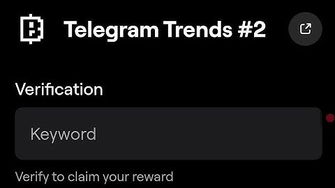 Telegram Trends #2 Blum Video code | Blum Academy code | Blum Today video code