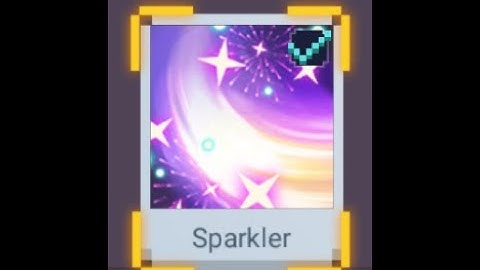 Using The Sparkler Sword Effect! (Blockman Go)