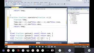 OOP Lecture 9 - Operator Overloading - Arithmetic and boolean