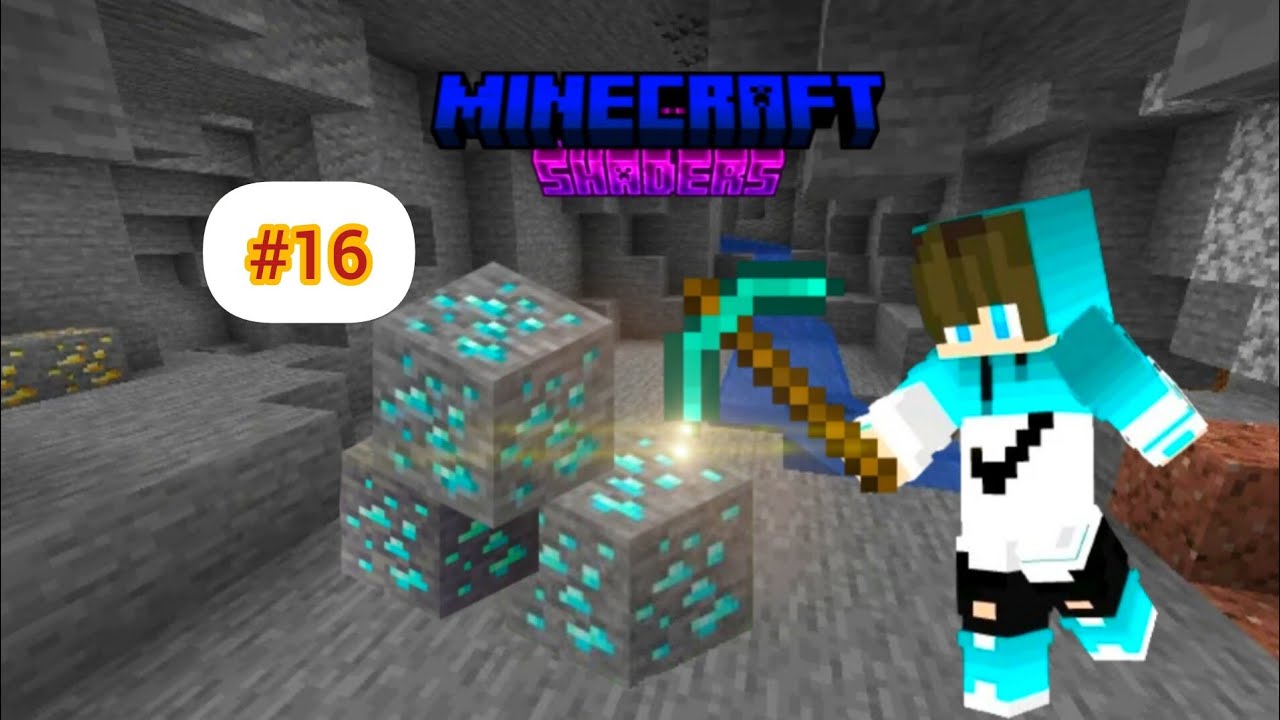 Minecraft Survival series part 16 Mining ⛏️⛏️ Dimond #video - YouTube