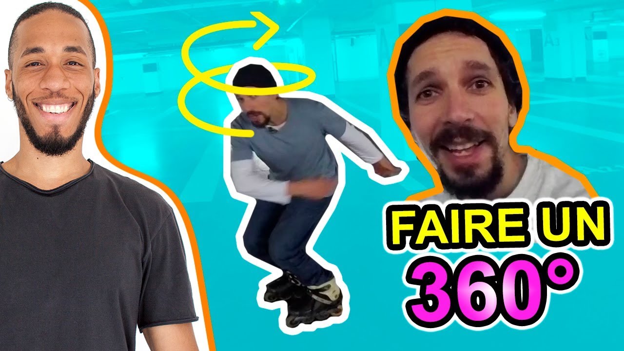 COMMENT FAIRE UN SAUT 360 EN ROLLER #BRACCROBATIES