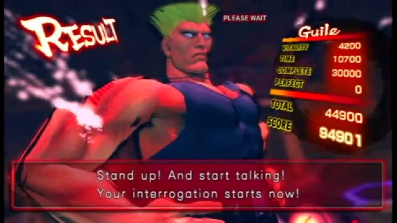 Super Street Fighter IV Arcade Edition 2012 Guile Arcade Mode at the Hardest Setting