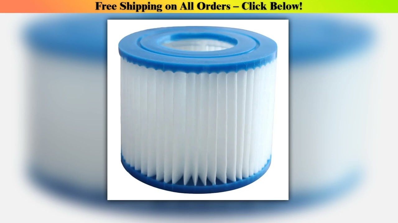 1-15Pcs Replacement Swimming Pool Filter for  Flowclear Size VI Filter Cartridge Lay-Z-Spa for