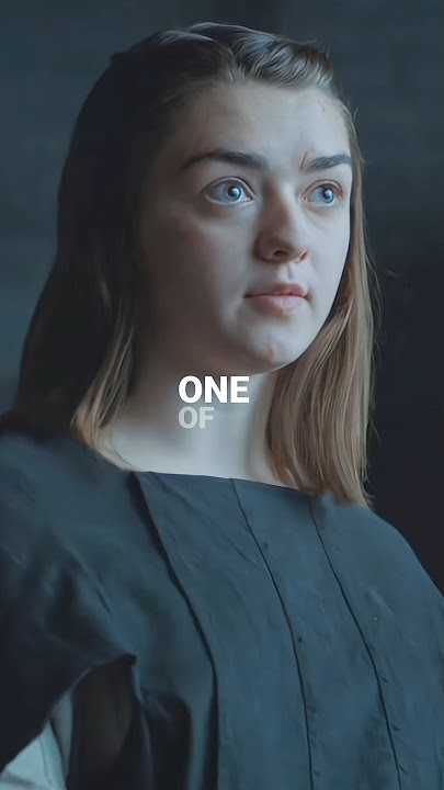 Arya Stark's Evolution: From Innocent Girl to Ruthless Warrior#AryaStark#GameOfThrones#gameofthrones