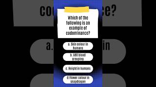 This Genetics Question Confuses Everyone #codominance #neet2026