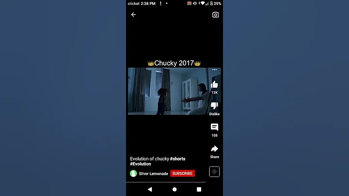 Evolution of chunky the killer doll