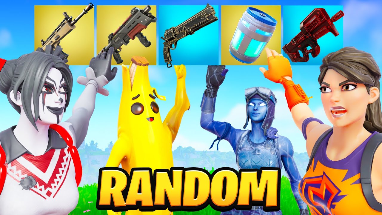 Я протестировал случайные комплекты снаряжения в Fortnite!
