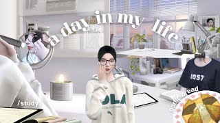 [ Sims 4 Vlog ] /uni/   ͜ʖ *·˚ a day in my life at Britechester