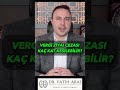 Vergi Ziyaı Cezası Kaç Kat Kesilebilir? #hukuk #vergi