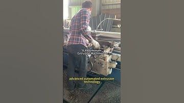 From Billet to Profile: Automated Aluminum Extrusion