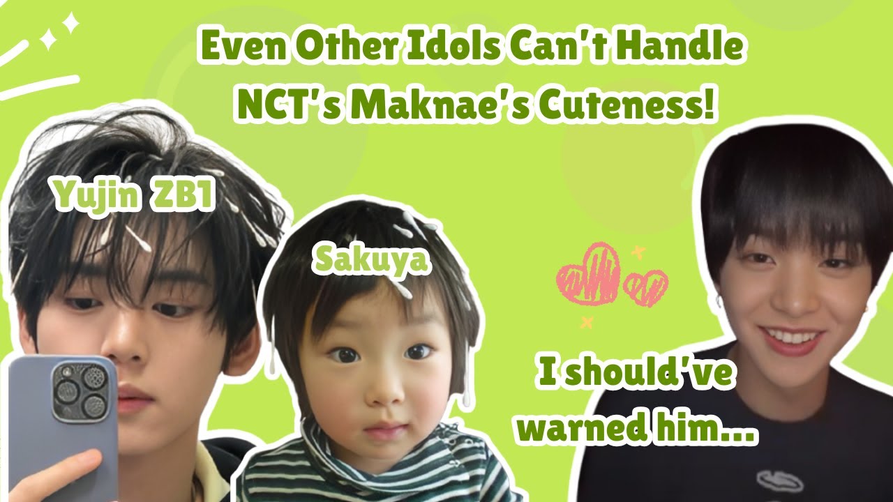 Sakuya Just Being the Cutest Maknae Ever 🐣 Even Other Idols Can’t Resist!