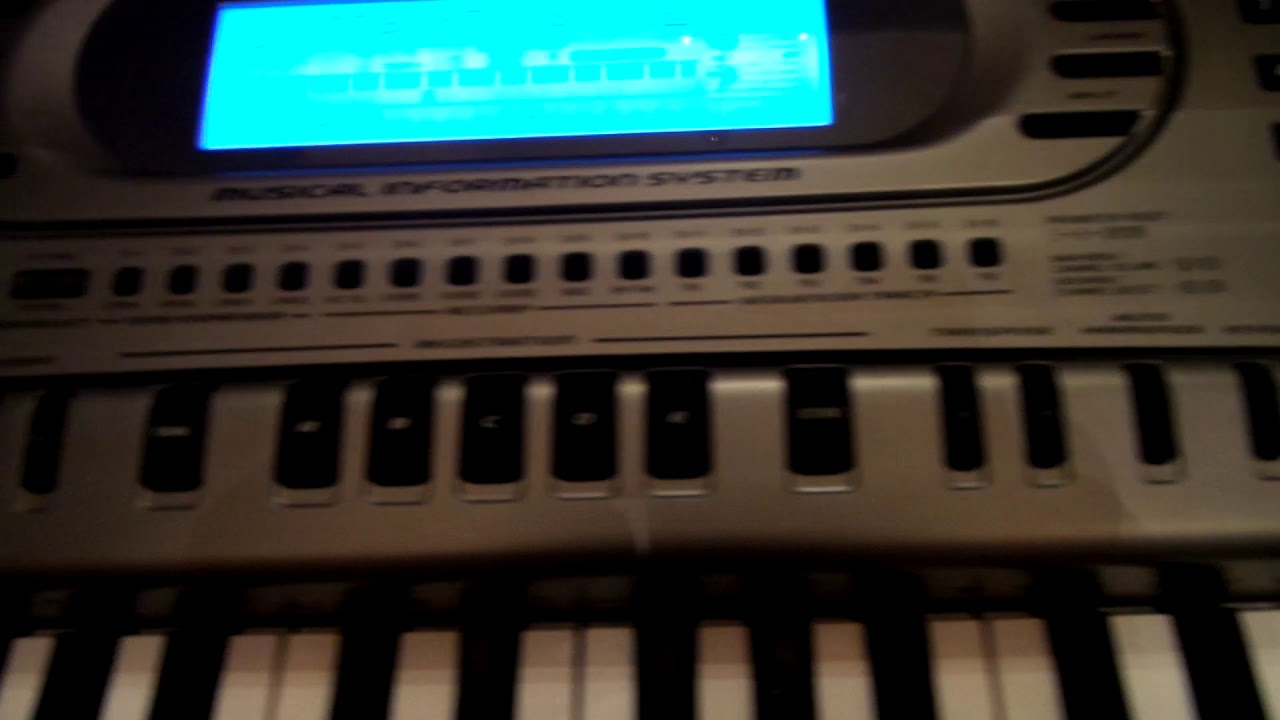 Casio WK-1630 76 key keyboard demo - YouTube