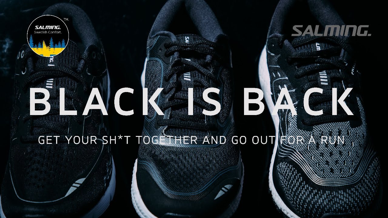SALMING RUNNING SS22 - BLACK IS BACK