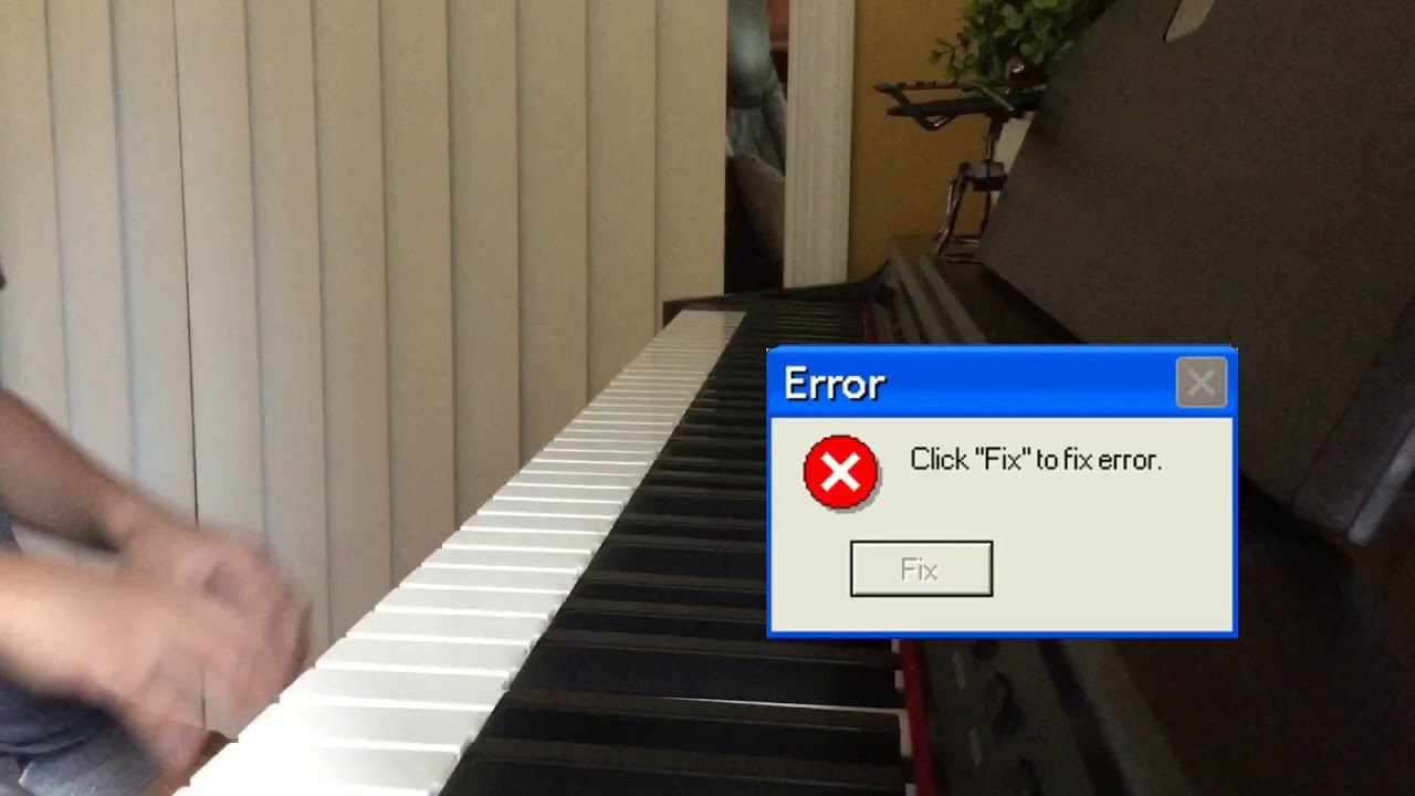 windows xp error sound