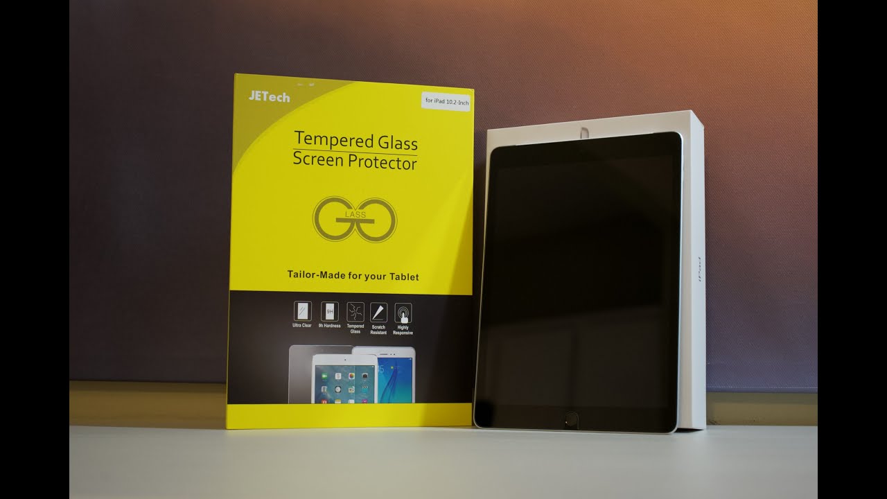 How to install screen protector on your 10.2 iPad (JETech) 