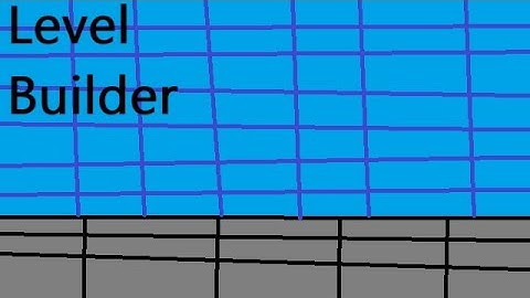 Adding stuff to the new level editor