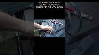 LAMBDA ,PARTICULAR, NOX SENSOR THREADS PULLED OUT OR DAMAGED ,HERE IS A CHEEP SOLUTION
