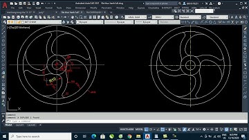 Thực hành vẽ AutoCAD 2D -  Bài 51:  Vẽ PULY cơ khí