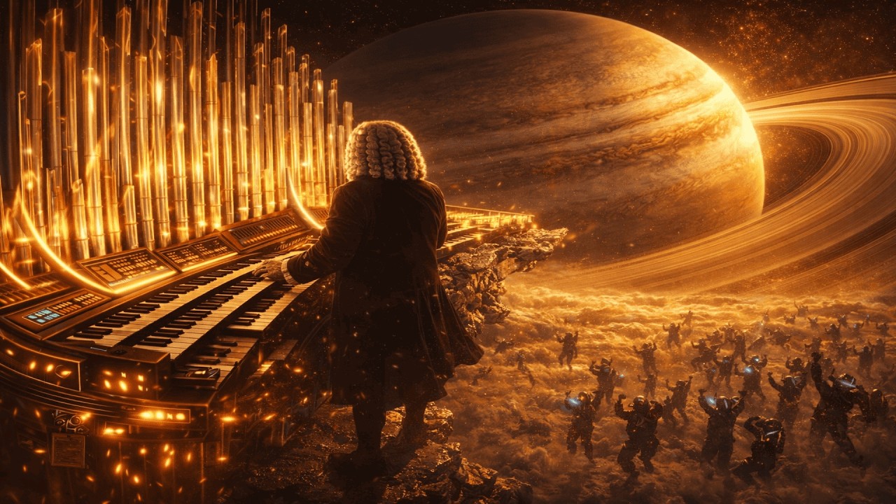 Bach - Toccata And Fugue (Techno Organ Cover)