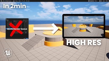Maak snel en eenvoudig Ultra HD-screenshots (geen renderwachtrij) - UE5-zelfstudie