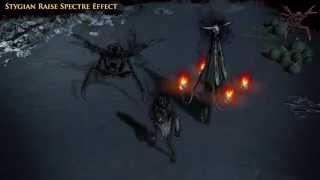 Path of Exile - Stygian Raise Spectre Skill Effect Path of Exile - Stygian Raise Spectre Skill Effect