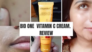Bio One Vitamin C Cream Review| Whiz Laboratories |Honest Review of Vitamin C cream