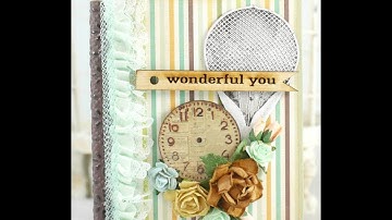 Paper bags mini album tutorial part 4