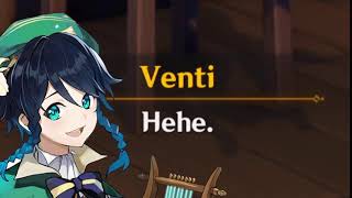 Paimon Explodes When Venti Goes \