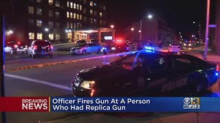 Baltimore Police Officer Fires Gun At Person With Replica Gun